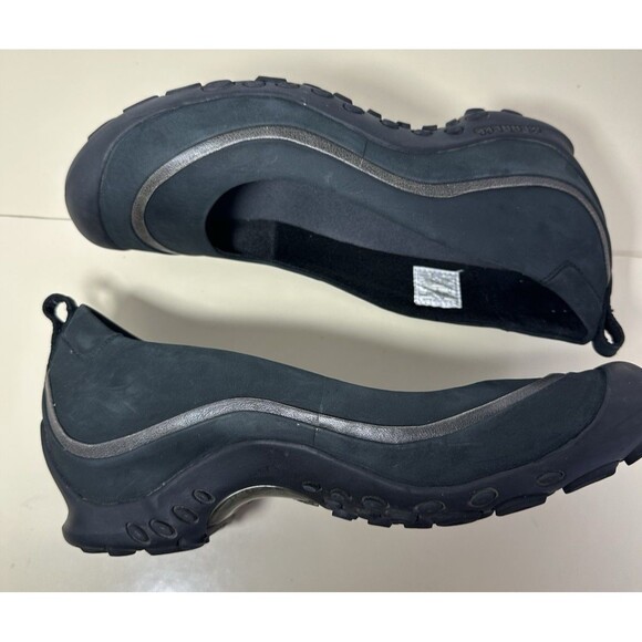 MERRELL Plaza Ballet Women's 8.5 EU 39 Black Slip On Comfort Ortholite Leather - Picture 8 of 14